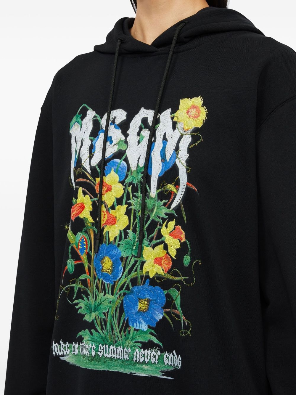 logo-print hoodie - 5