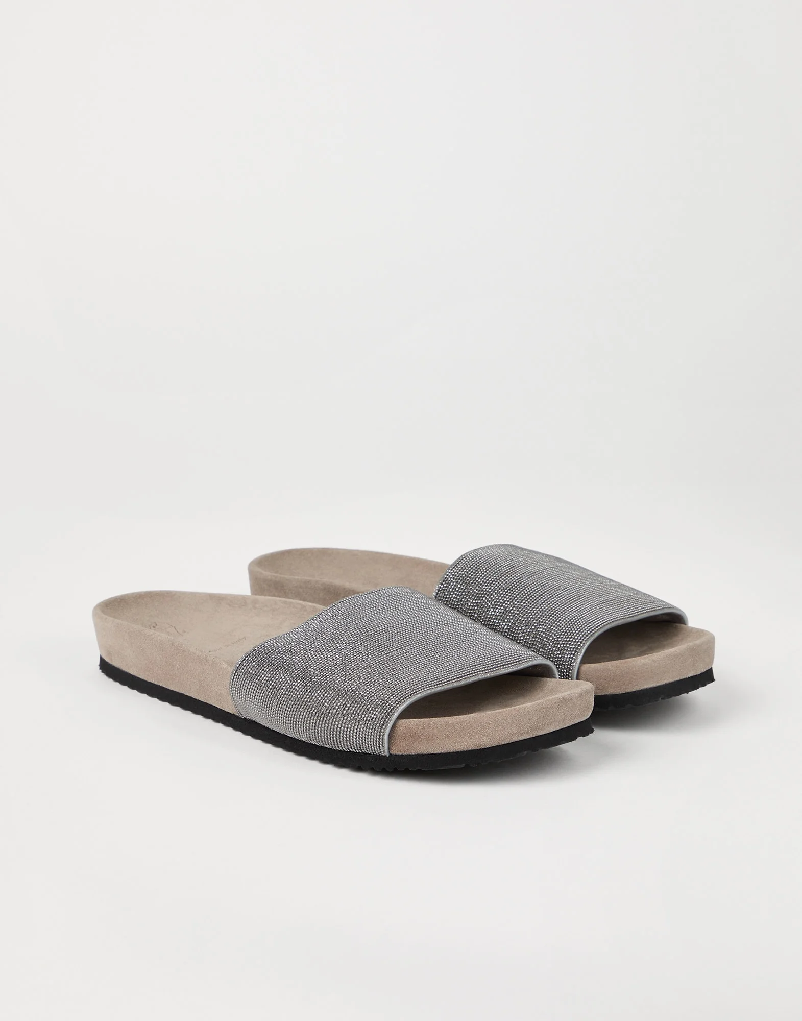 Precious slides in suede - 1