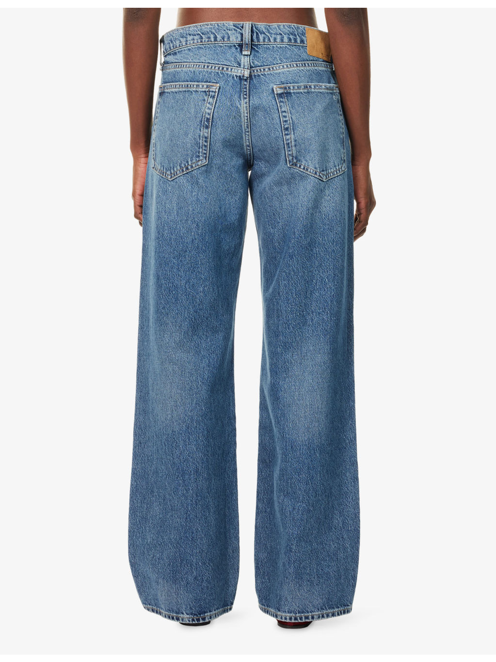 The Saige Straight-Leg Denim Jeans - 4
