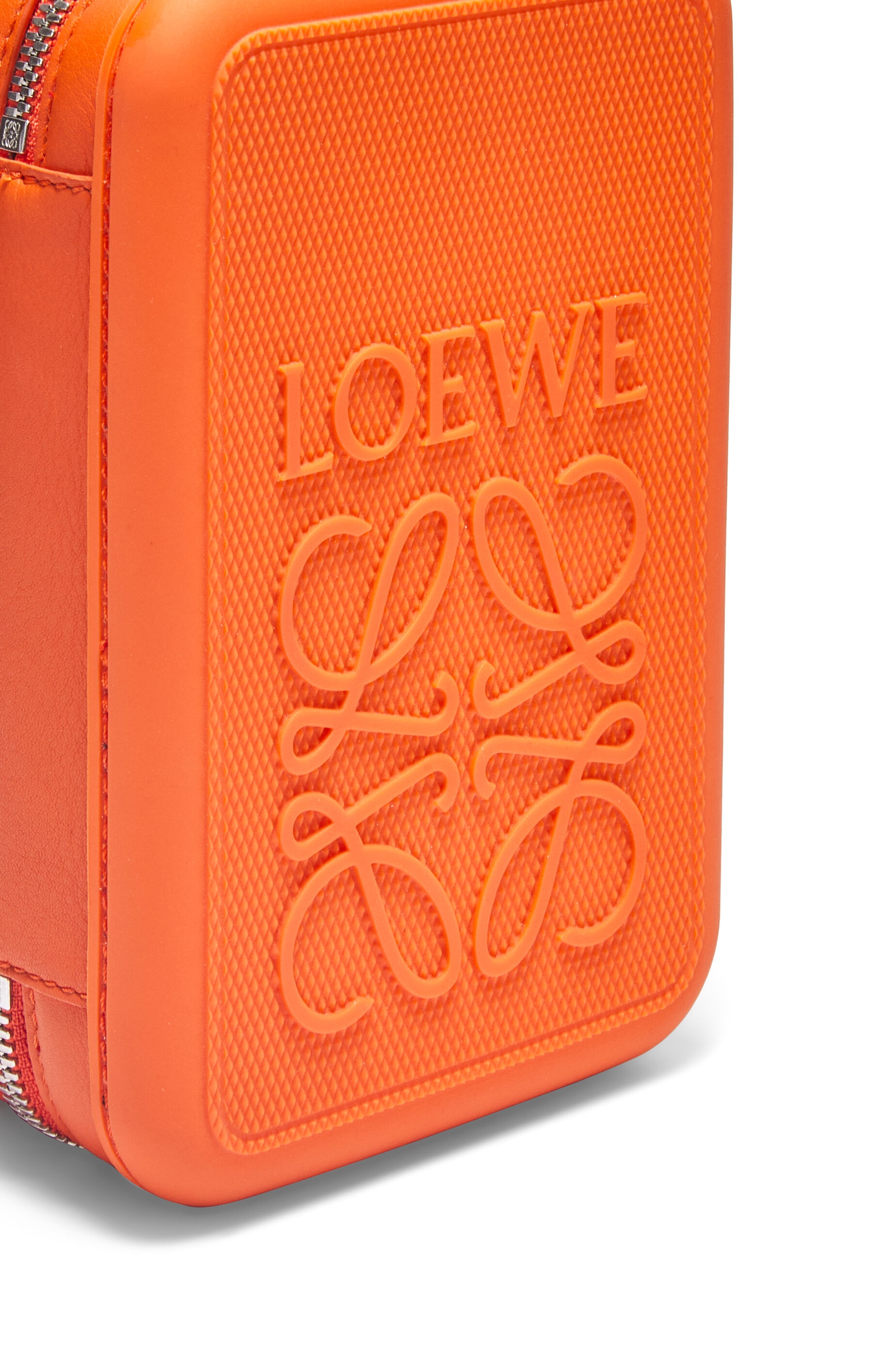 Molded Sling in diamond rubber and calfskin - 7