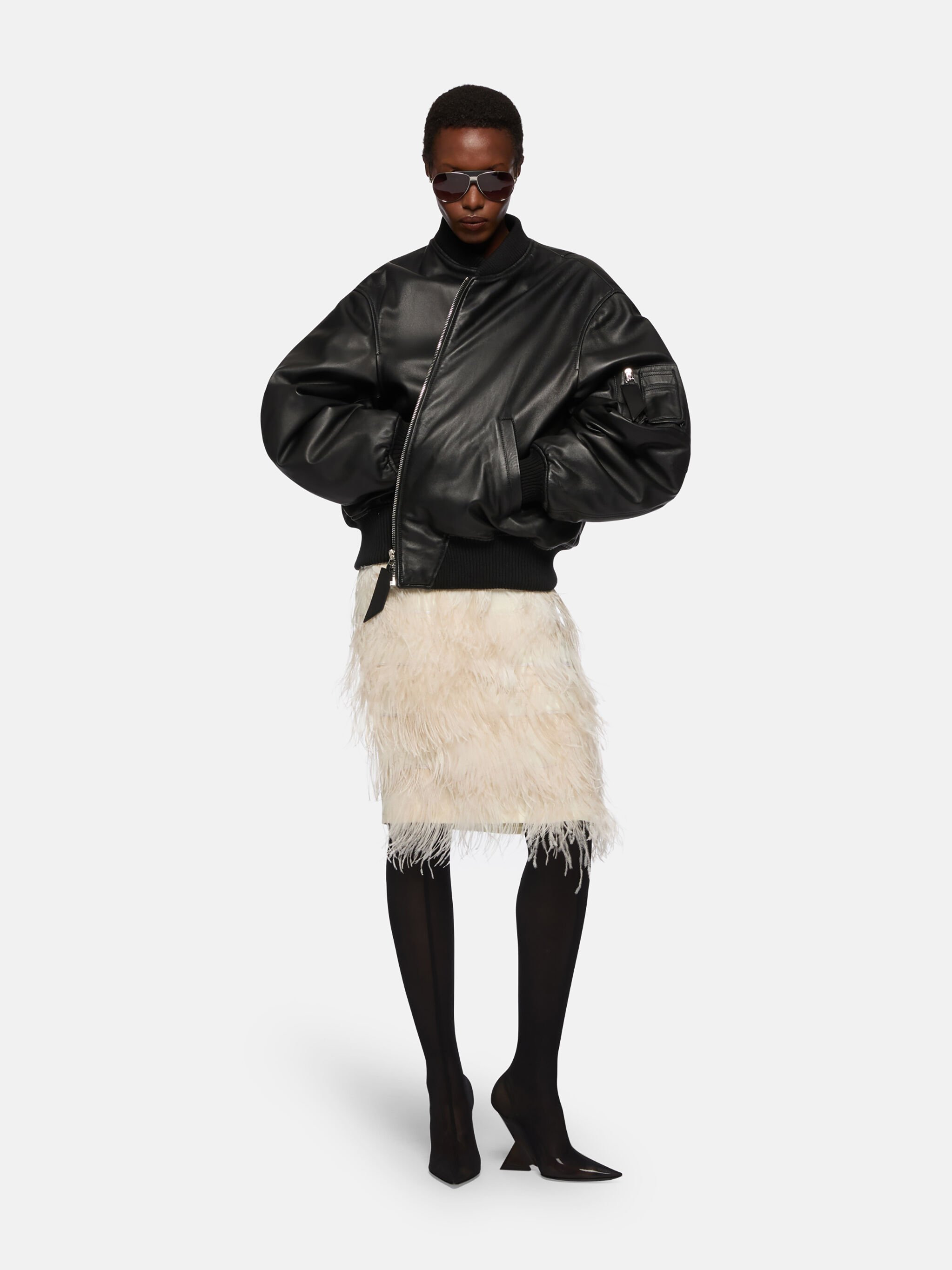 ''ANJA'' BLACK BOMBER - 2