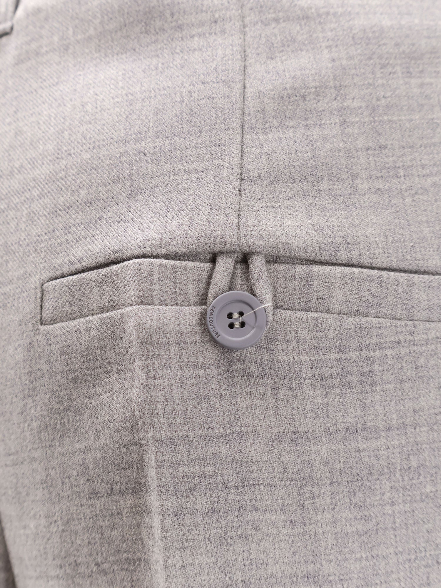SEMICOUTURE - Semicouture Juana Virgin Wool Trousers - 3