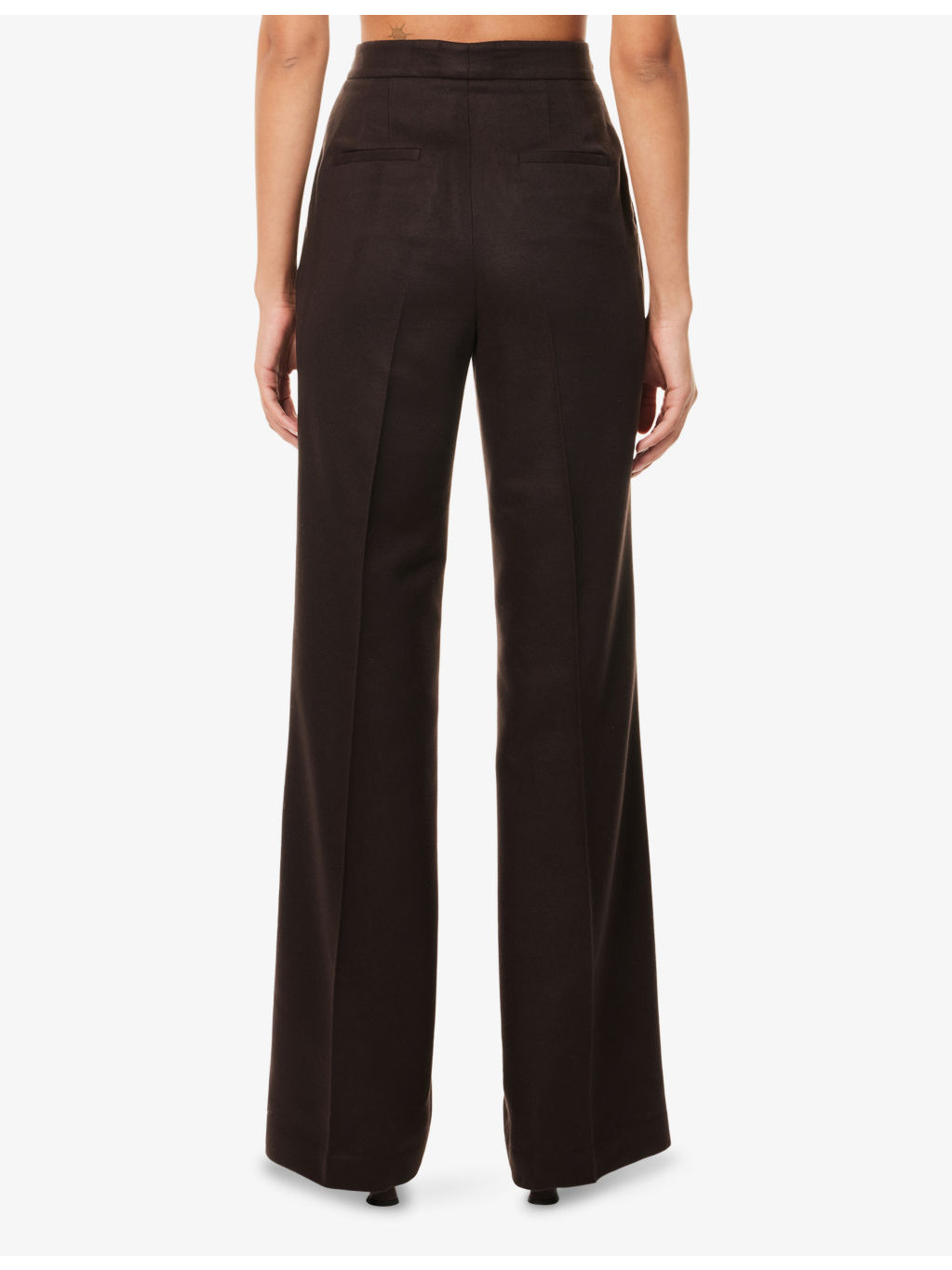 Vesta Straight-Leg Brushed Silk Trousers - 4
