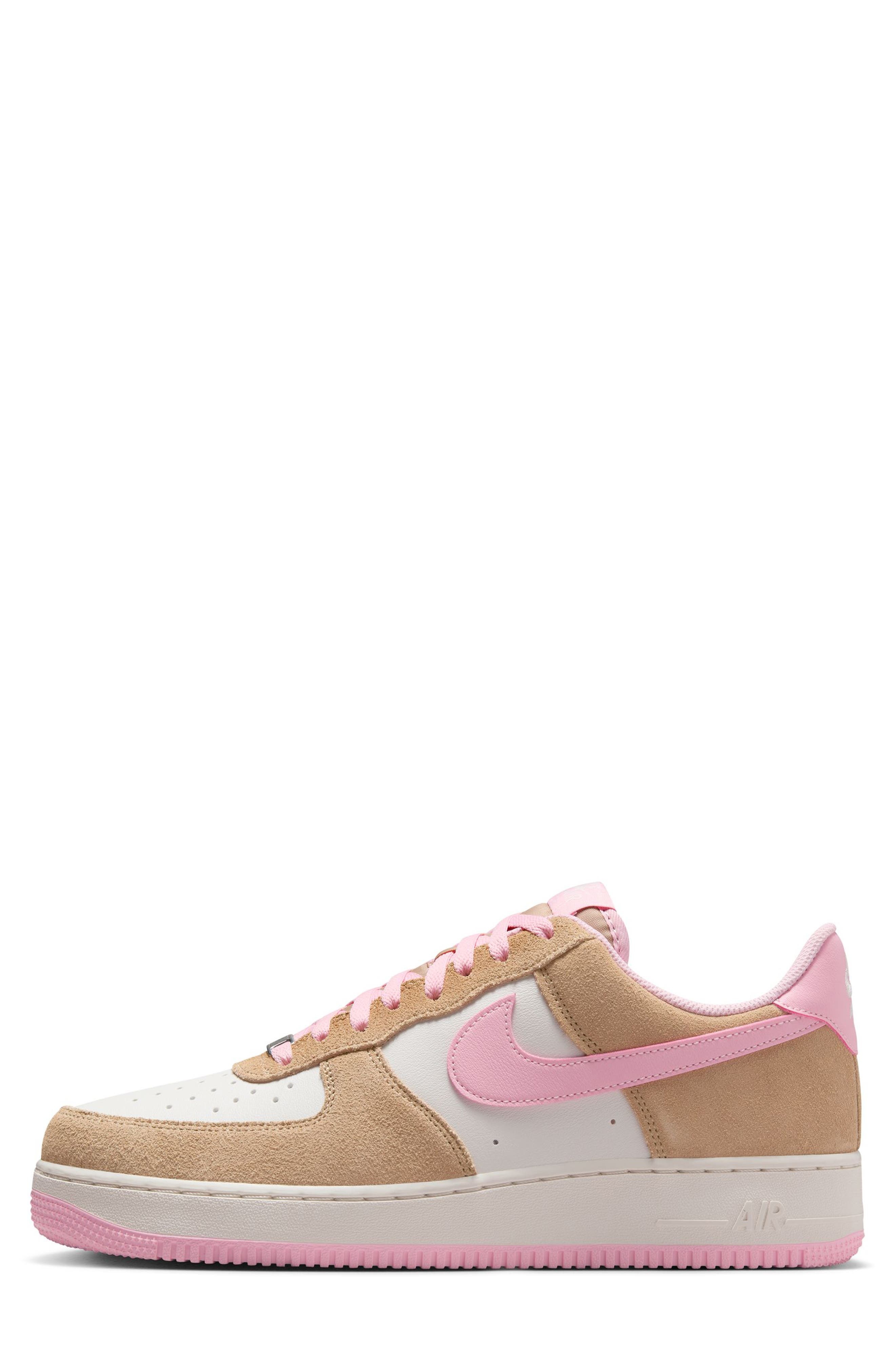 Nike Air Force 1 '07 Sneaker in Hemp/Soft Pink/Phantom at Nordstrom - 2