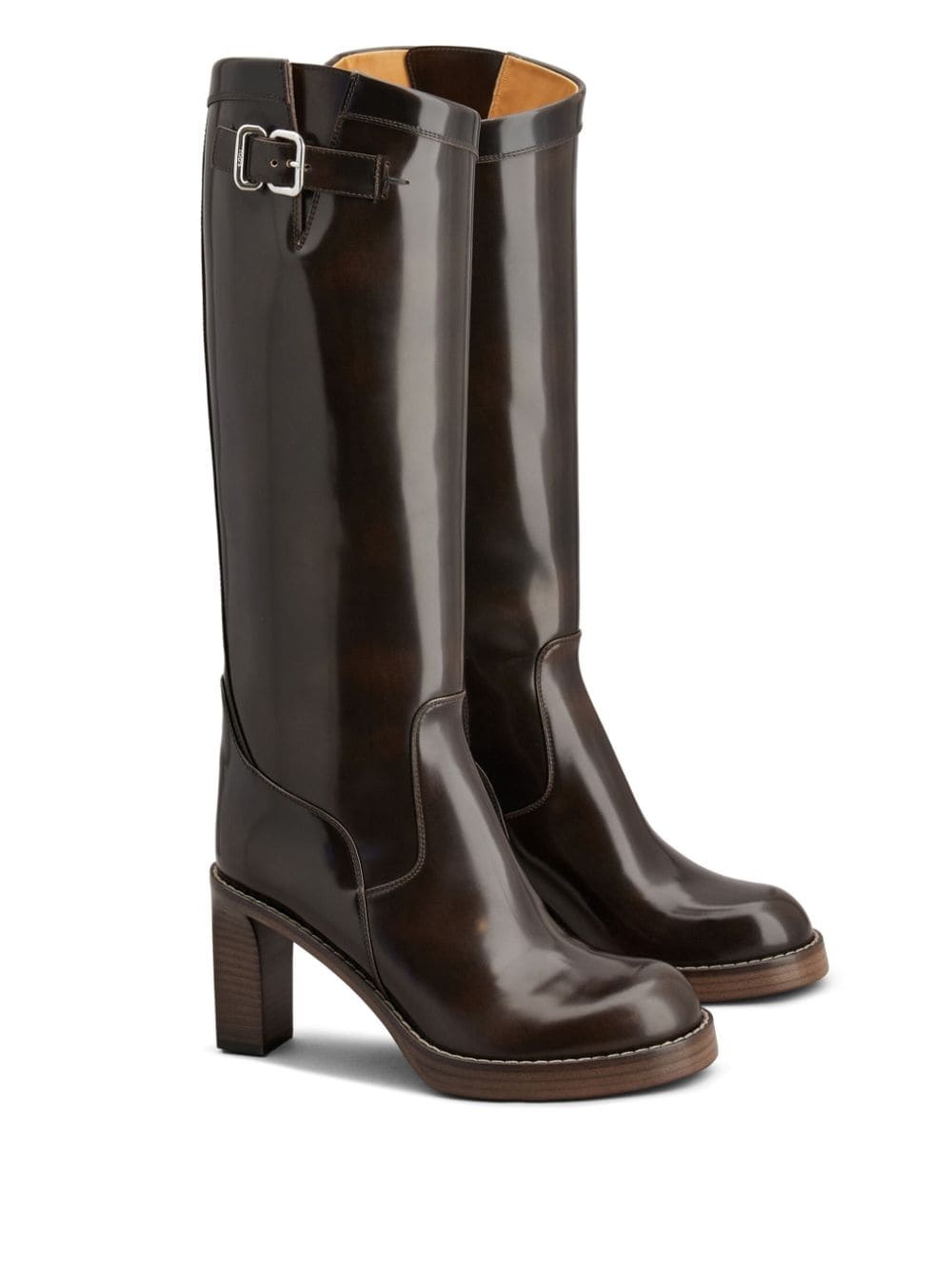 leather boots - 2