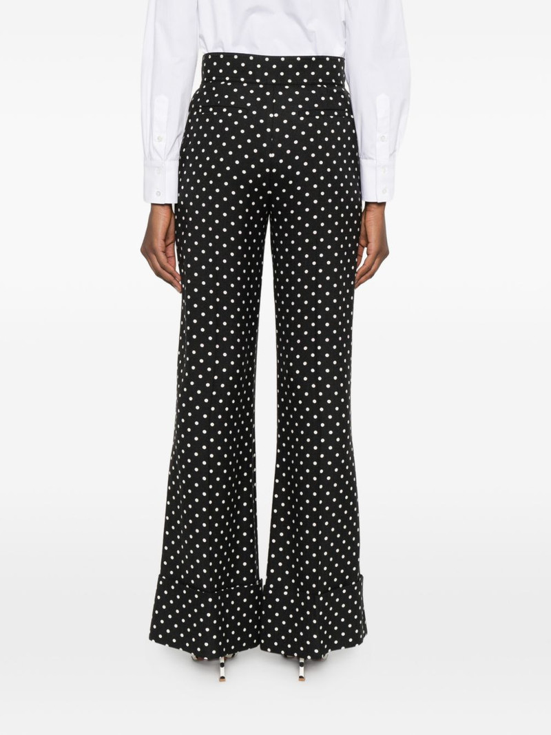 polka-dot cuffed trousers 4