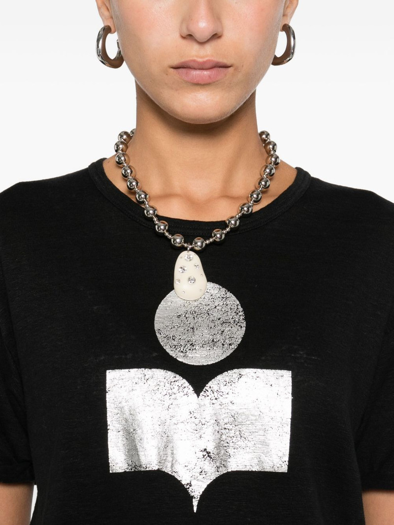 logo-print T-shirt 5