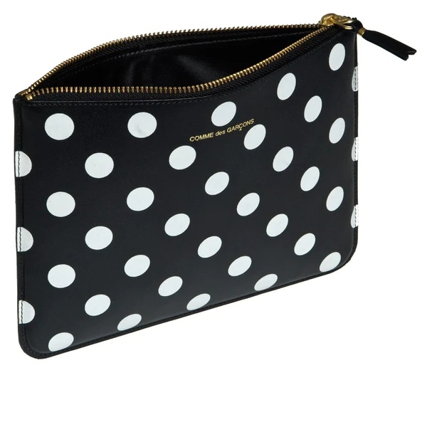 Dots Printed Leather Wallet - 2