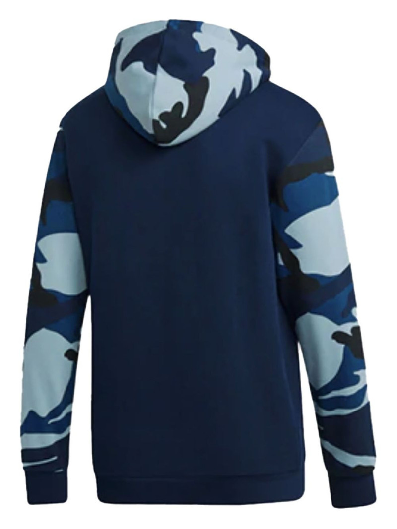 adidas camouflage-panelled hoodie outlook