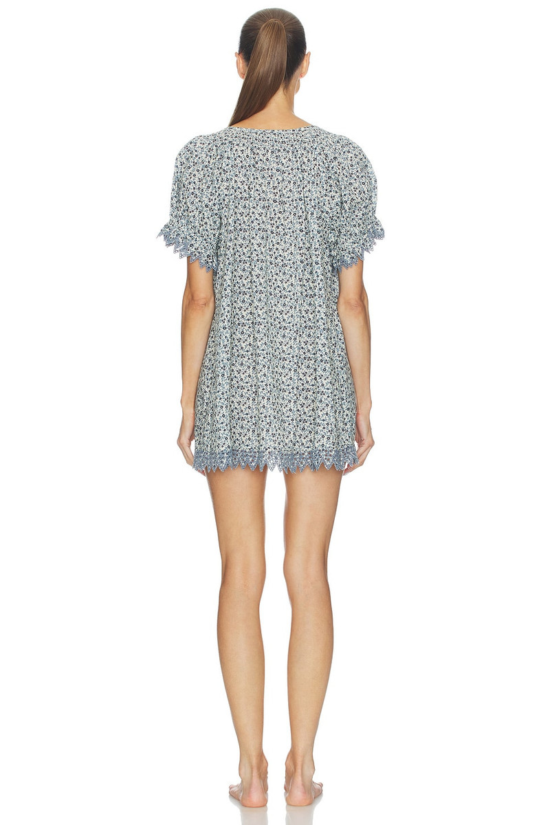 THE GREAT. The Smocked Sleep Eyelet Dress outlook