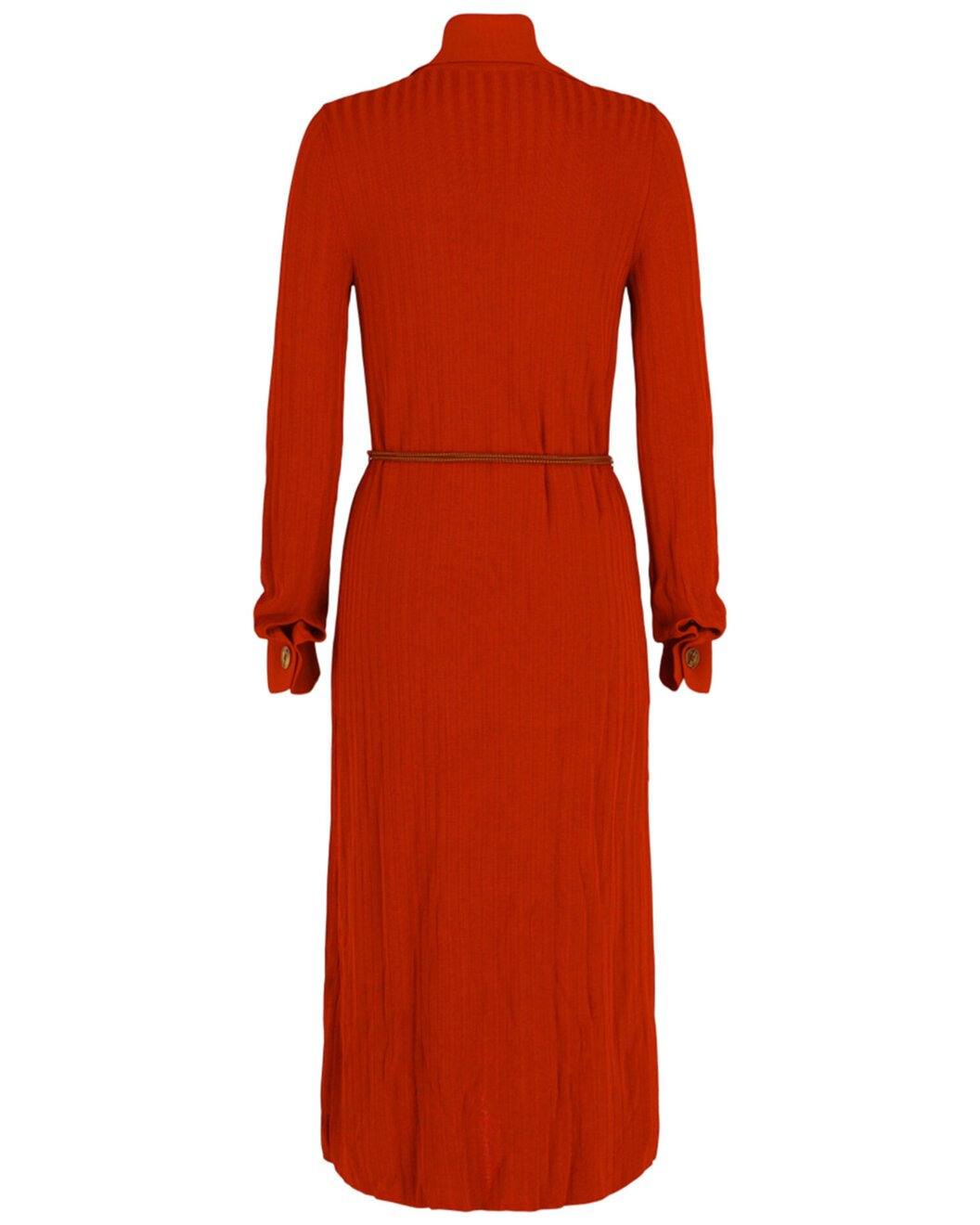 Ferragamo Ribbed Knit Midi Dress - 2