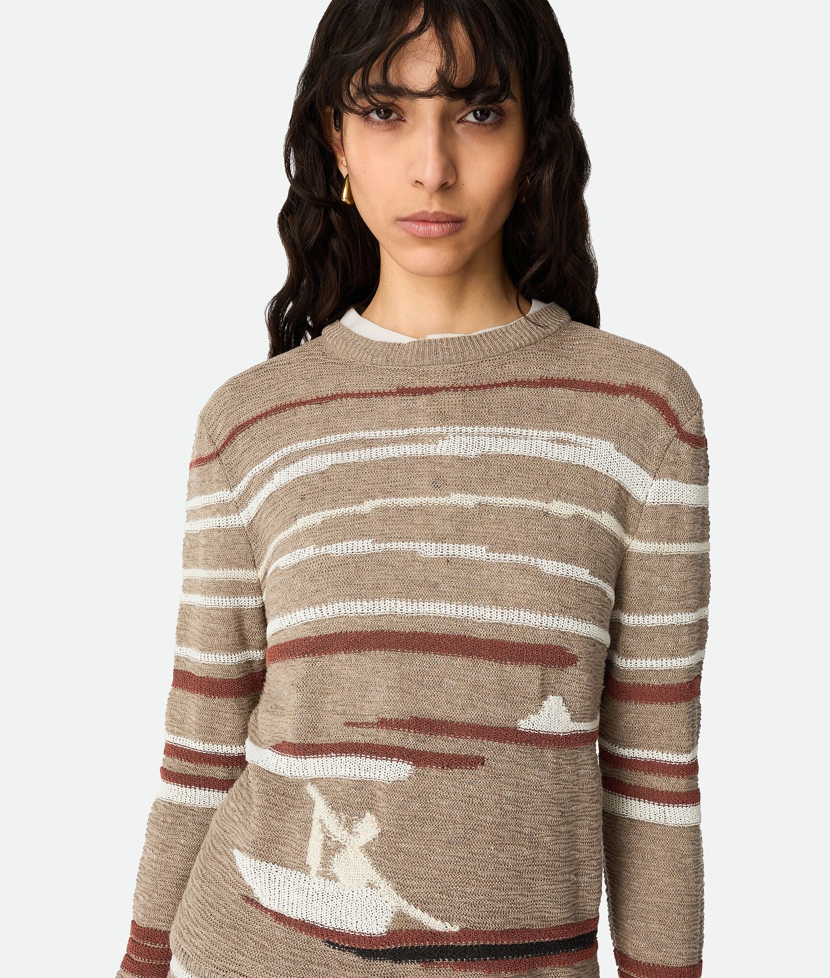 Linen And Cotton Sweater - 5