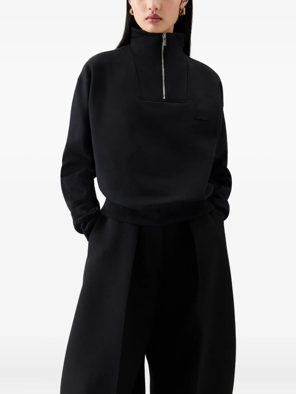 Zip-Up Sweatshirt - 2