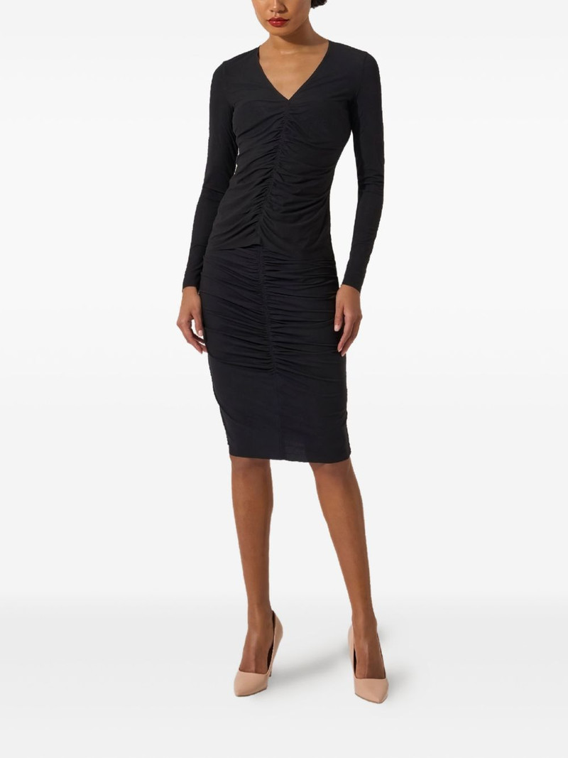 Wolford V-neck ruched top outlook