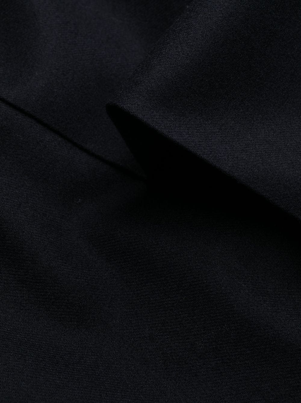 pressed-crease wool trousers - 7