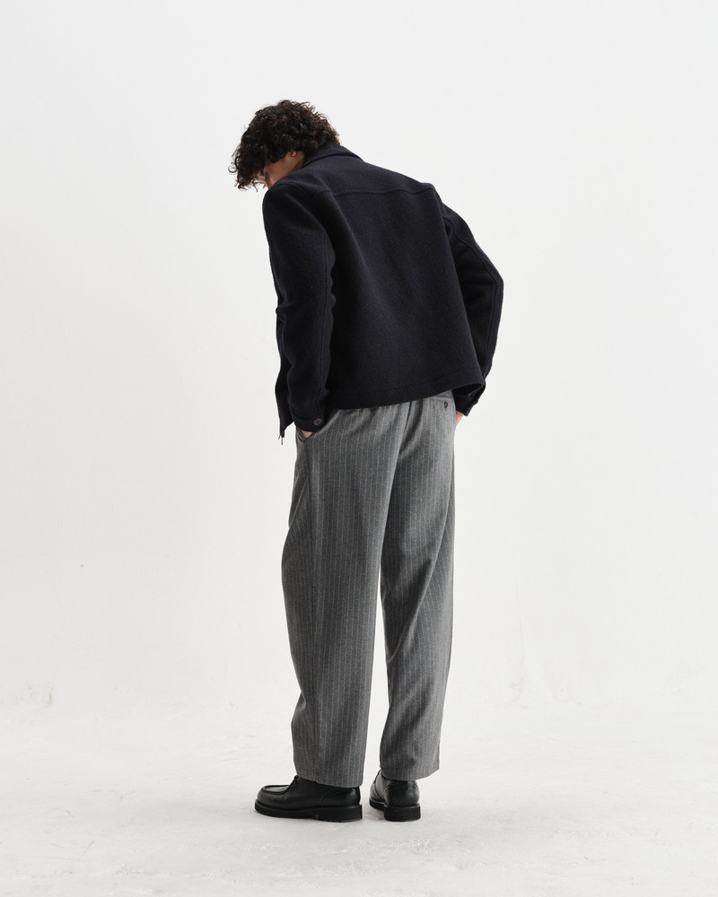 Eldon - Midnight Navy Boiled Wool Jacket 6