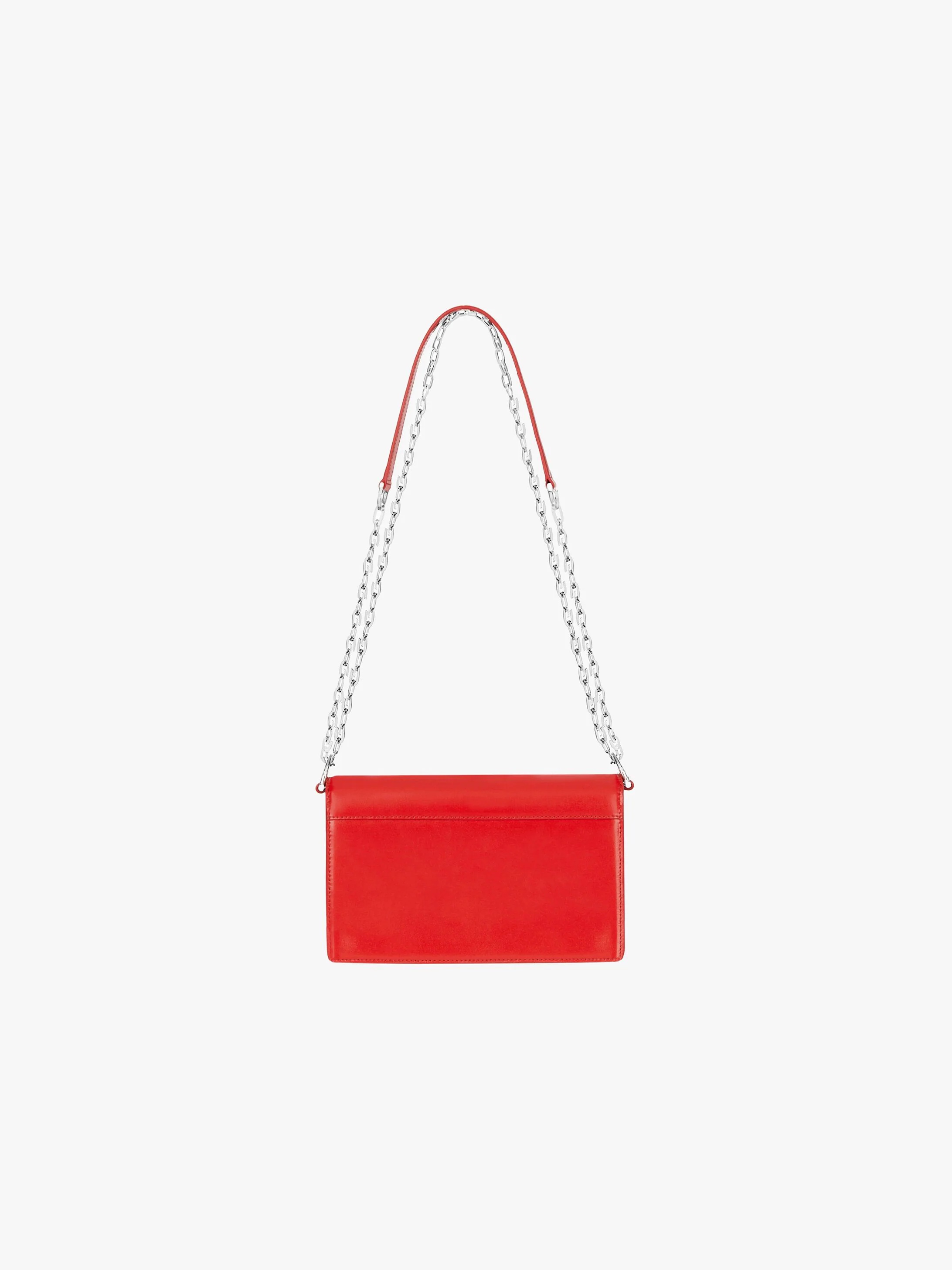 SMALL 4G BAG IN BOX LEATHER WITH CHAIN - 4