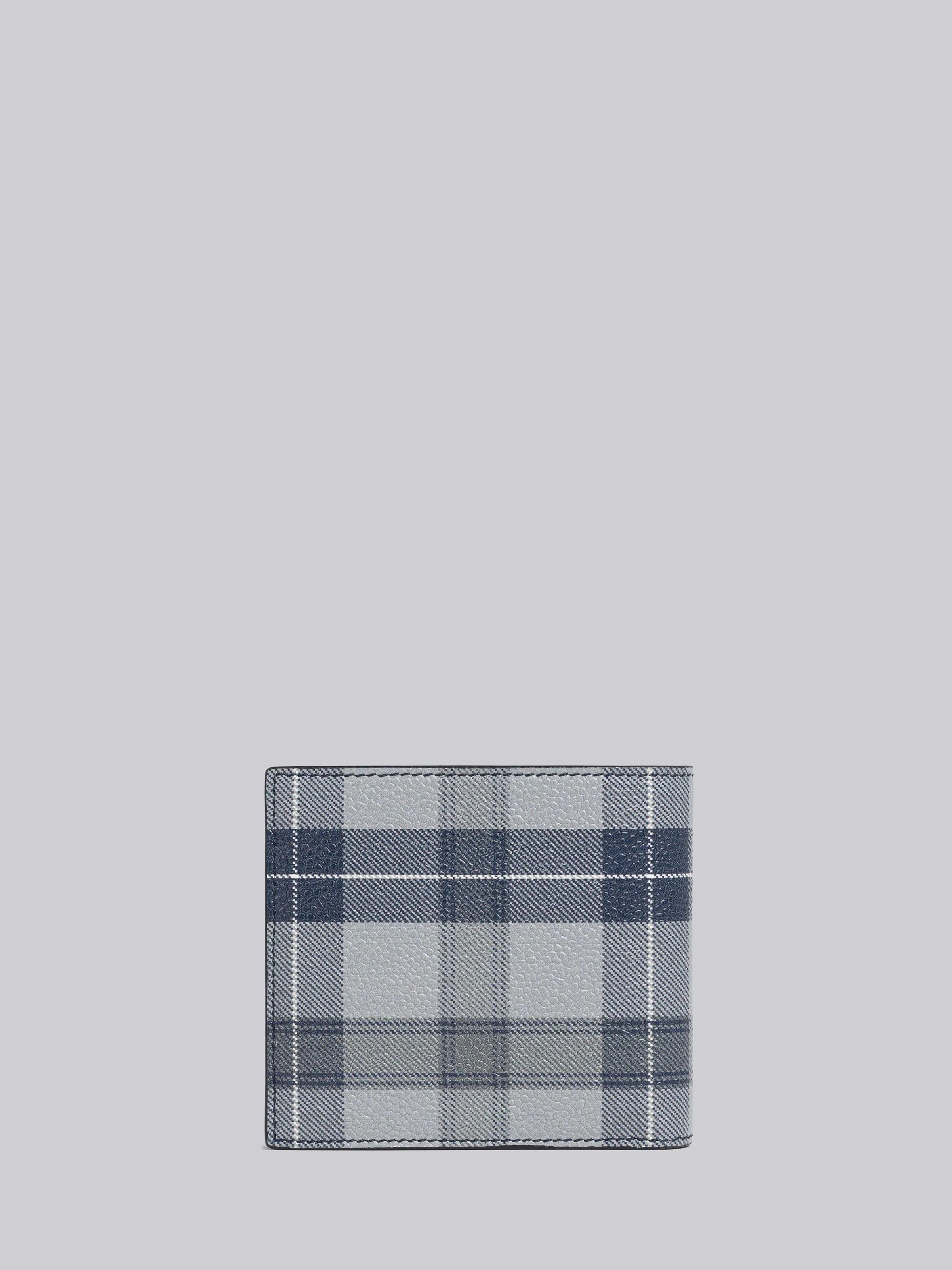 Tartan Pebble Grain Leather Billfold - 4