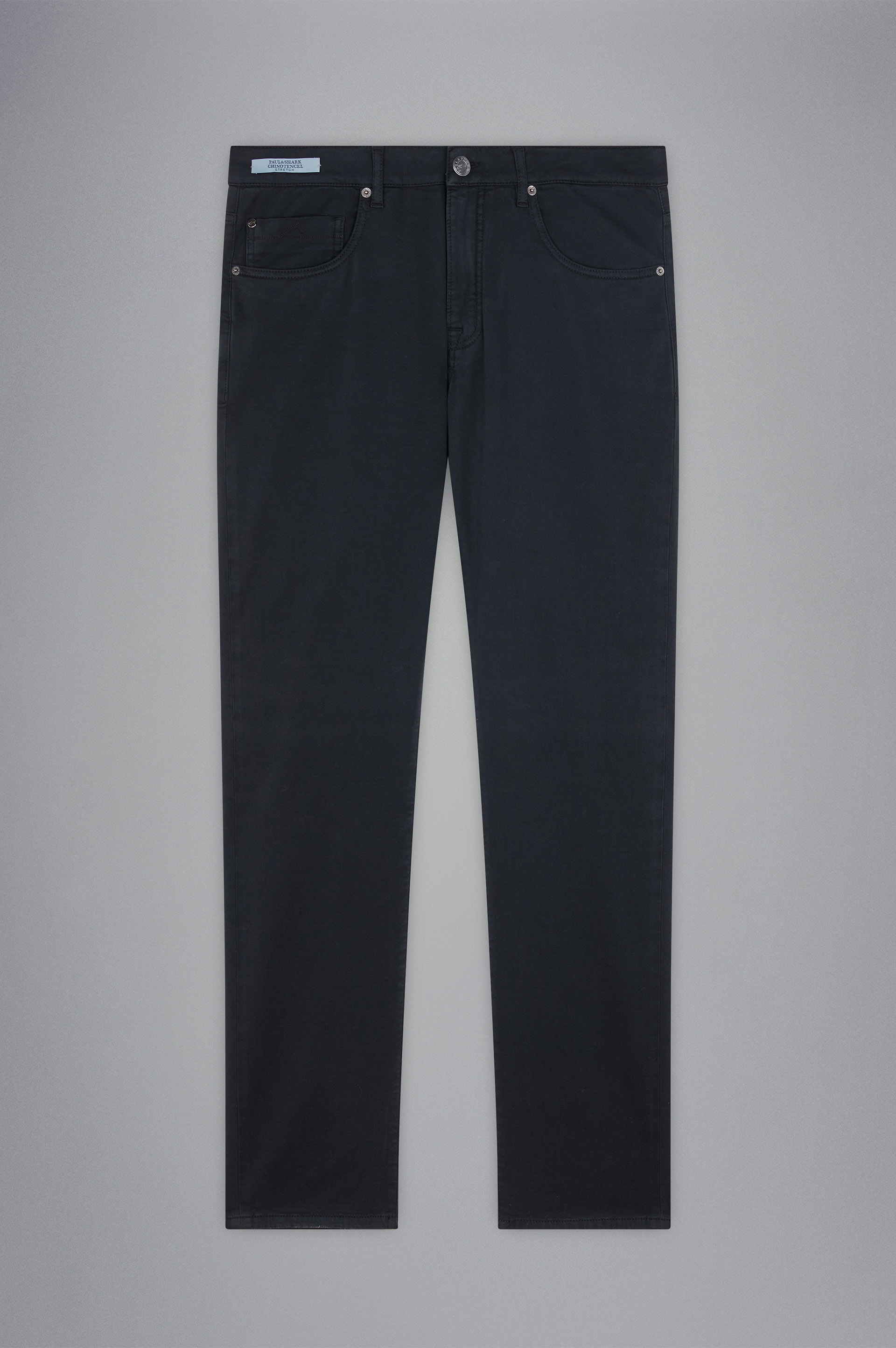 STRETCH COTTON 5 POCKETS TROUSERS - 1