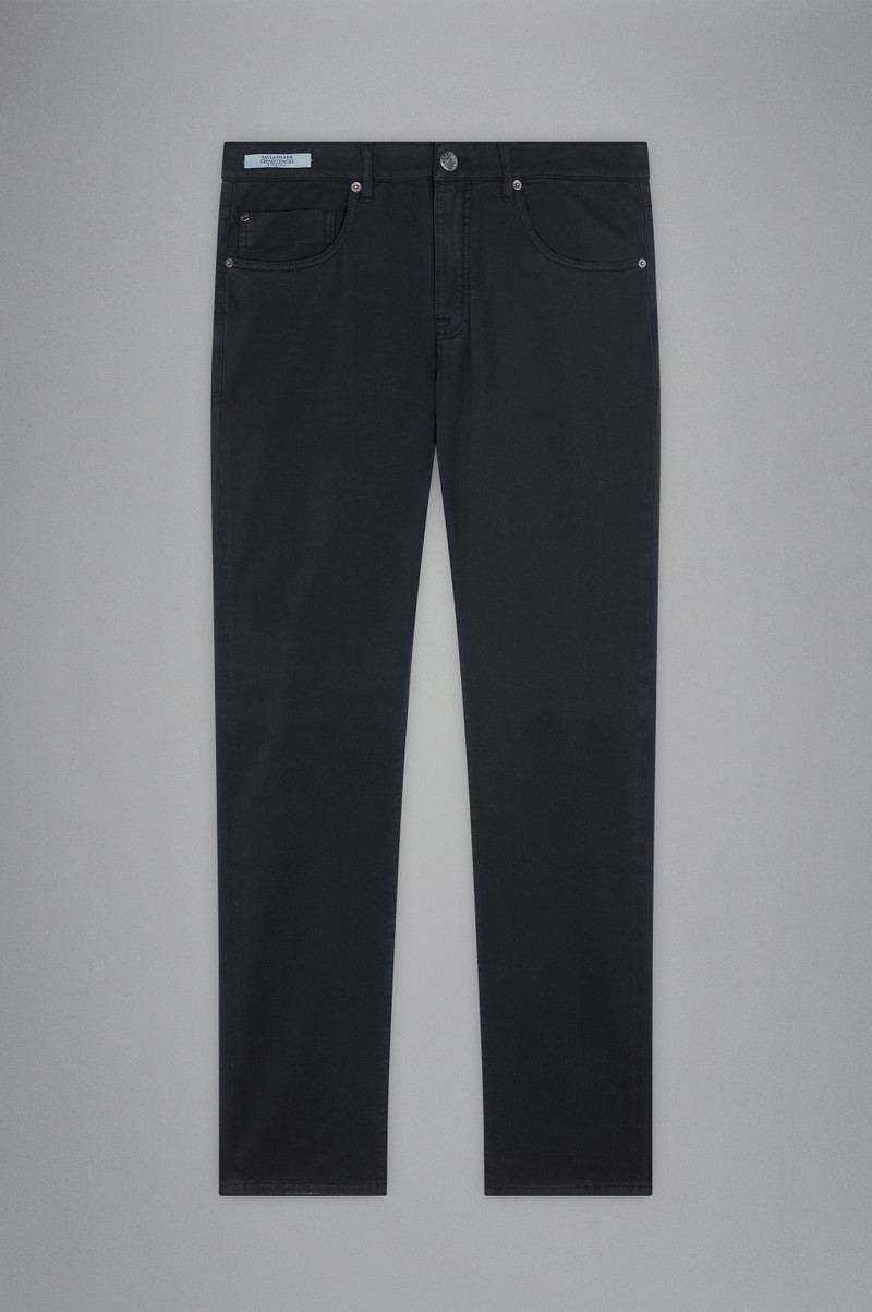 STRETCH COTTON 5 POCKETS TROUSERS 1