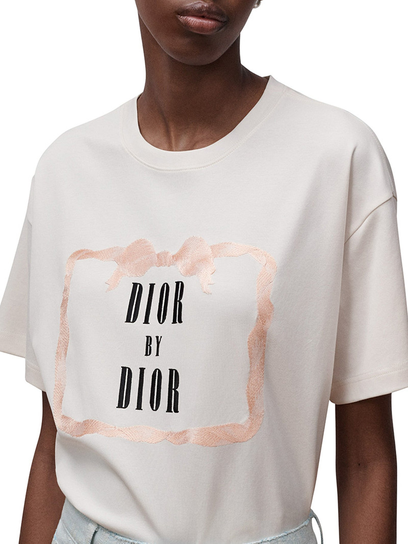 OVERSIZED T-SHIRT WITH EMBROIDERED BOOK COVER COTTON JERSEY 3