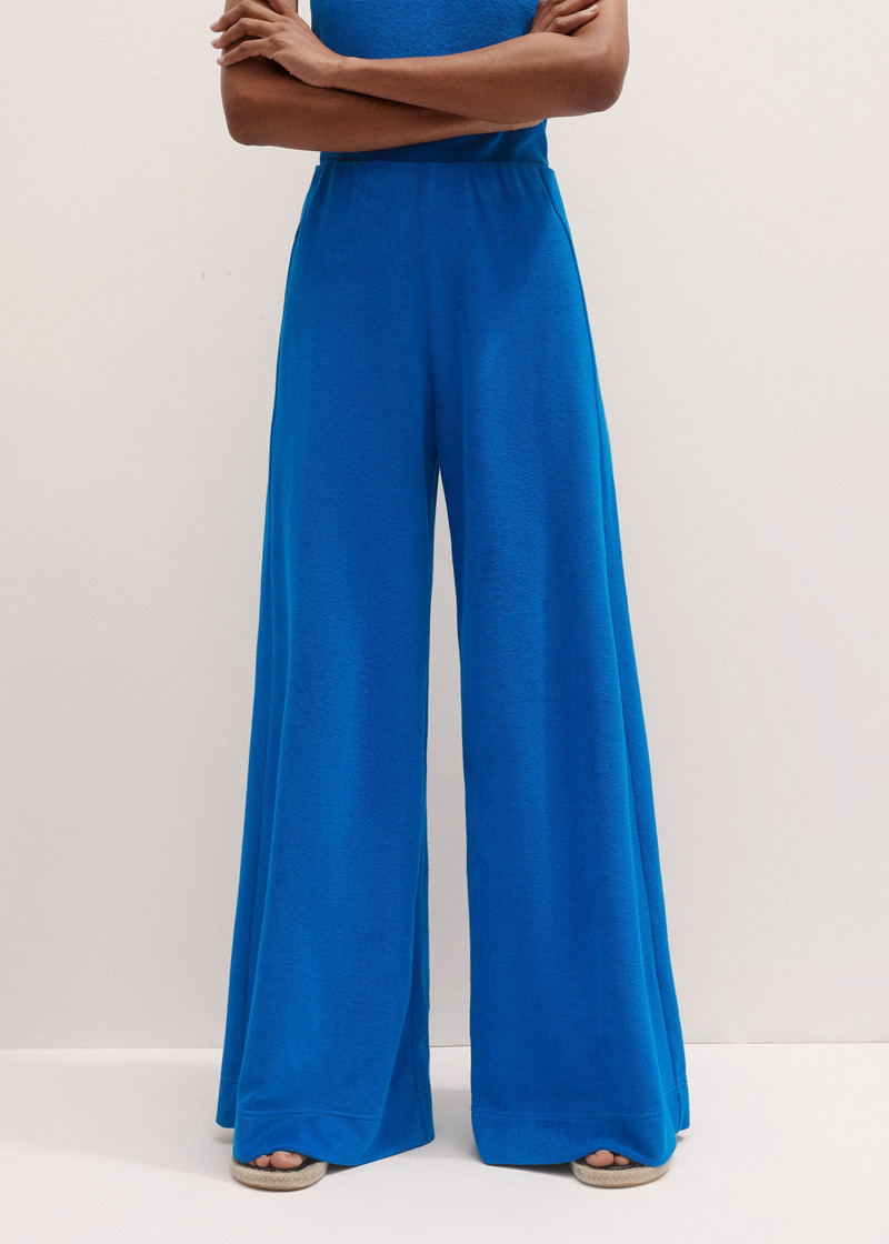 Toweling Extreme Palazzo Pant 1