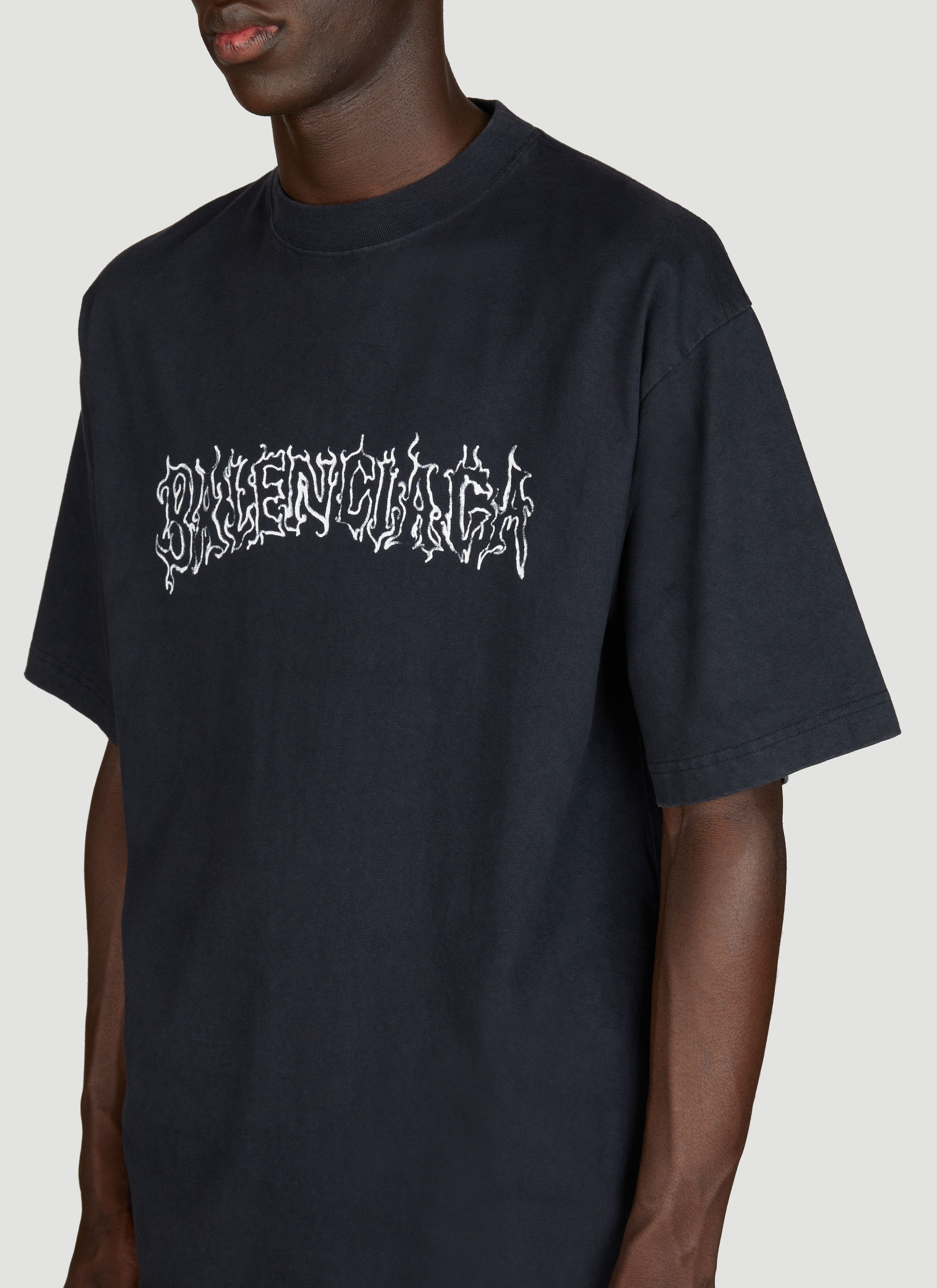 BALENCIAGA Darkwave T-Shirt | lncc | REVERSIBLE