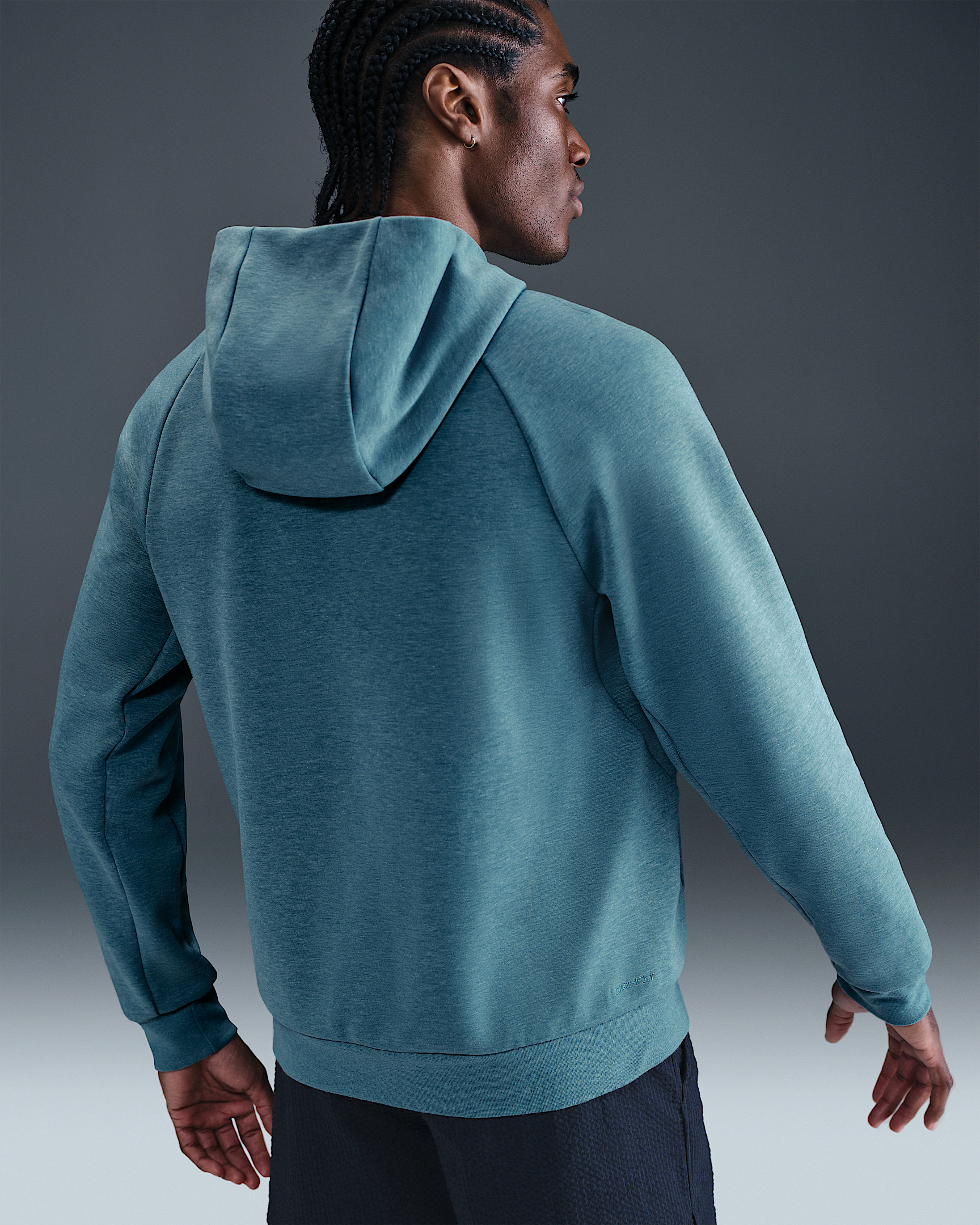Nike Primary Fleece Men's Dri-FIT UV Pullover Performance Hoodie - 2