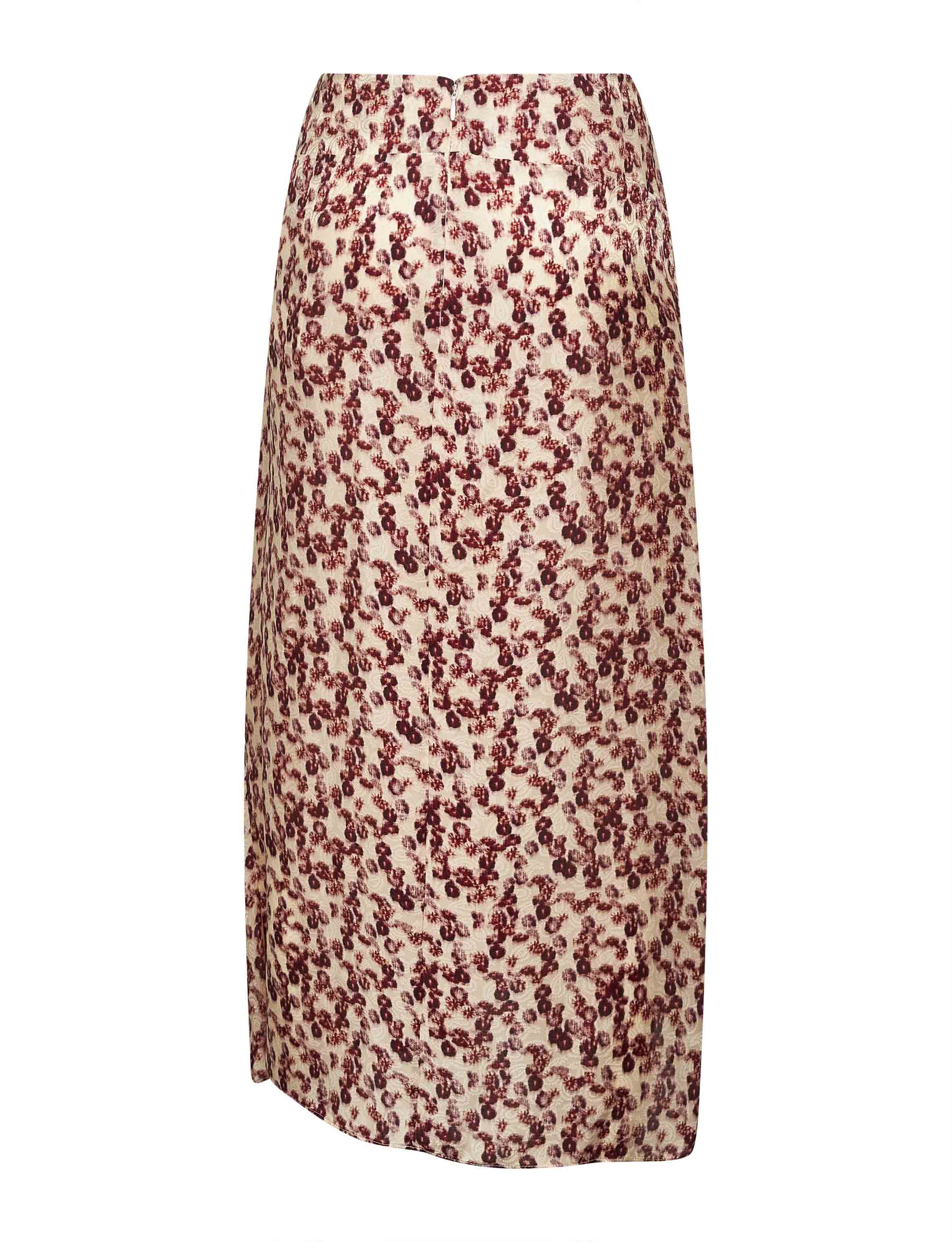 Isabel Marant Women Floral Print Jacquard Lisanne Midi Skirt - 2