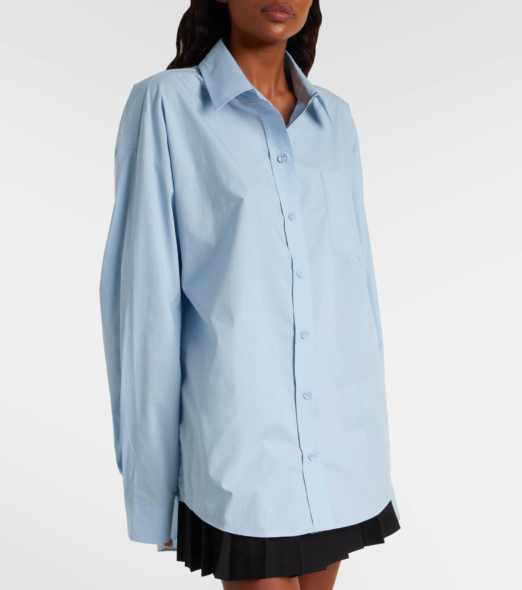 Ornella oversized cotton shirt - 6