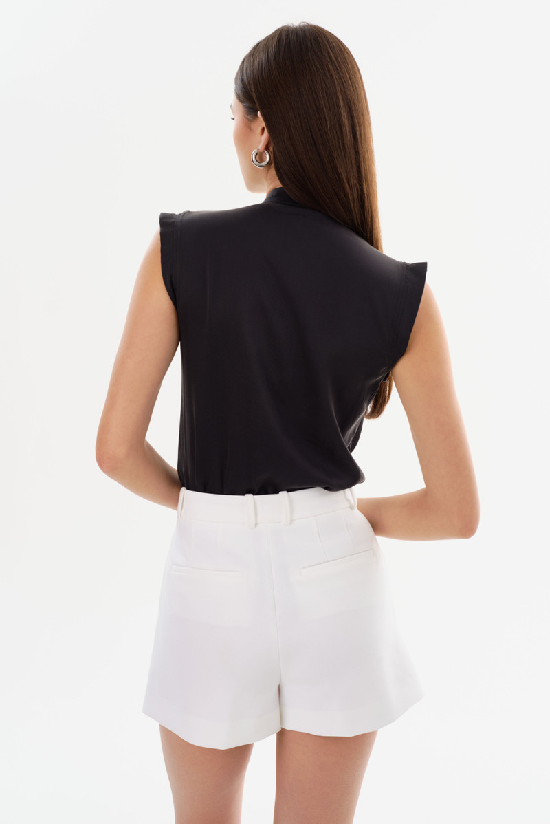 CINTA | Sleeveless Silk Bodysuit 4