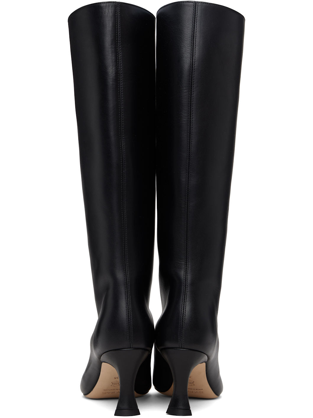 Black Stevie 42 Knee-High Tall Boots - 2