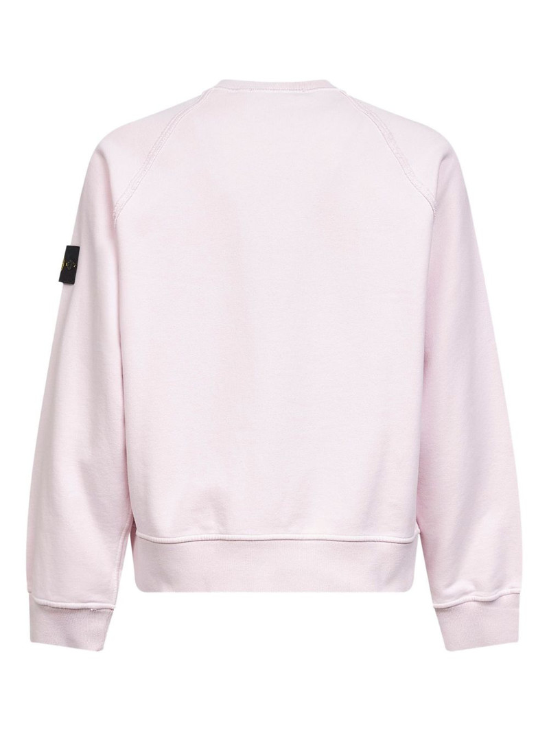 Stone Island frayed raglan sleeve sweater outlook