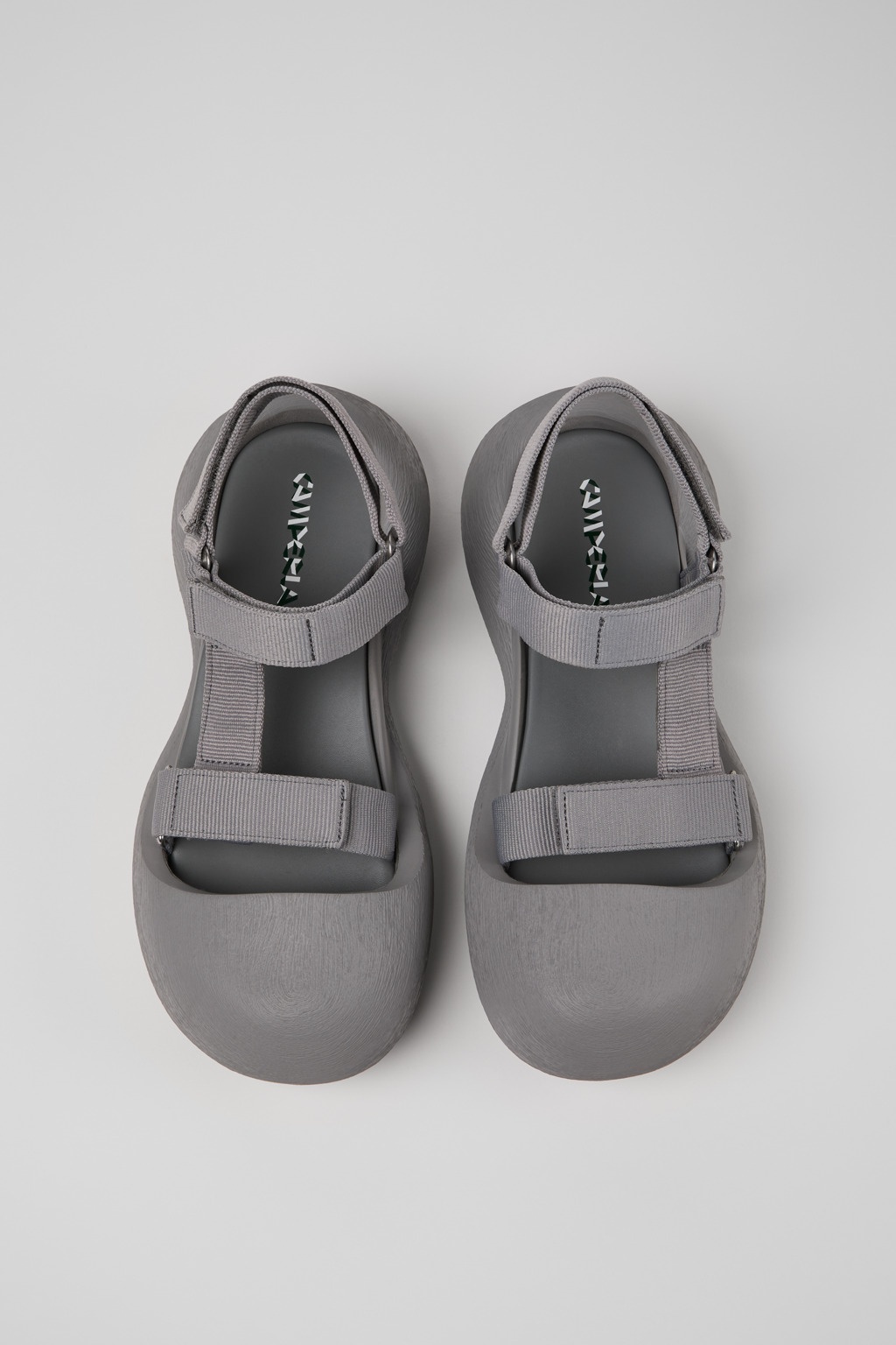 Gray Recycled PET Sandals - 4