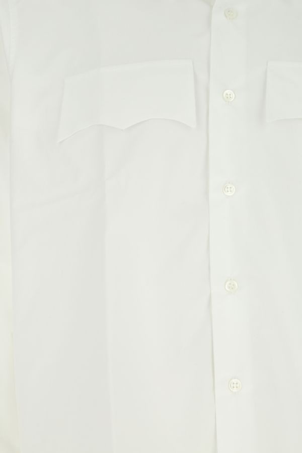White poplin oversize shirt - 3