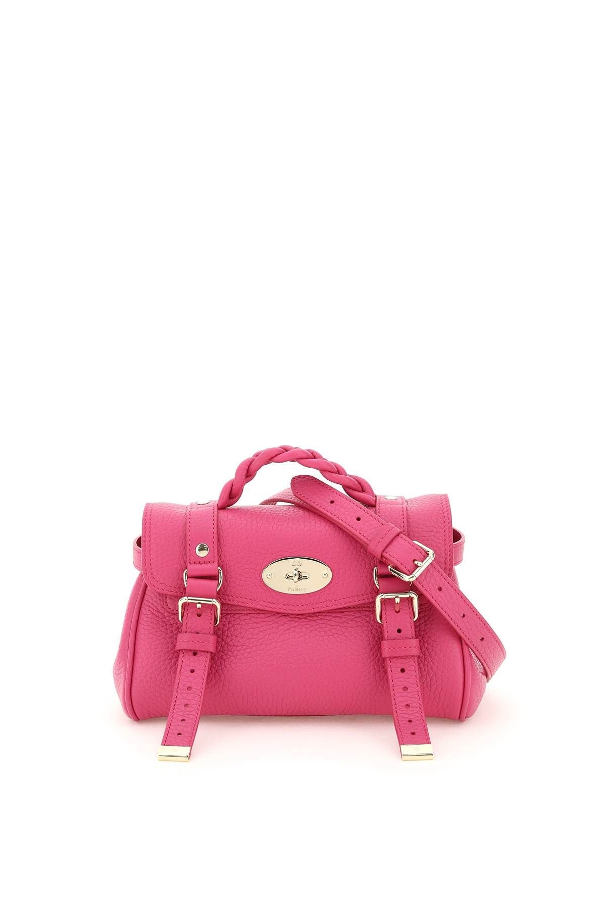 ALEXA GRAINED LEATHER MINI BAG - 1