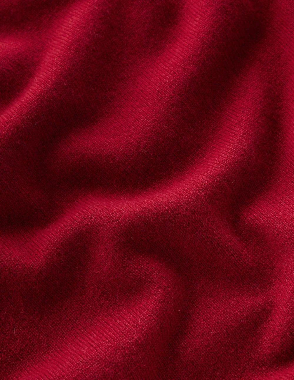 Eva Cashmere Vest-Red Liquorice - 1