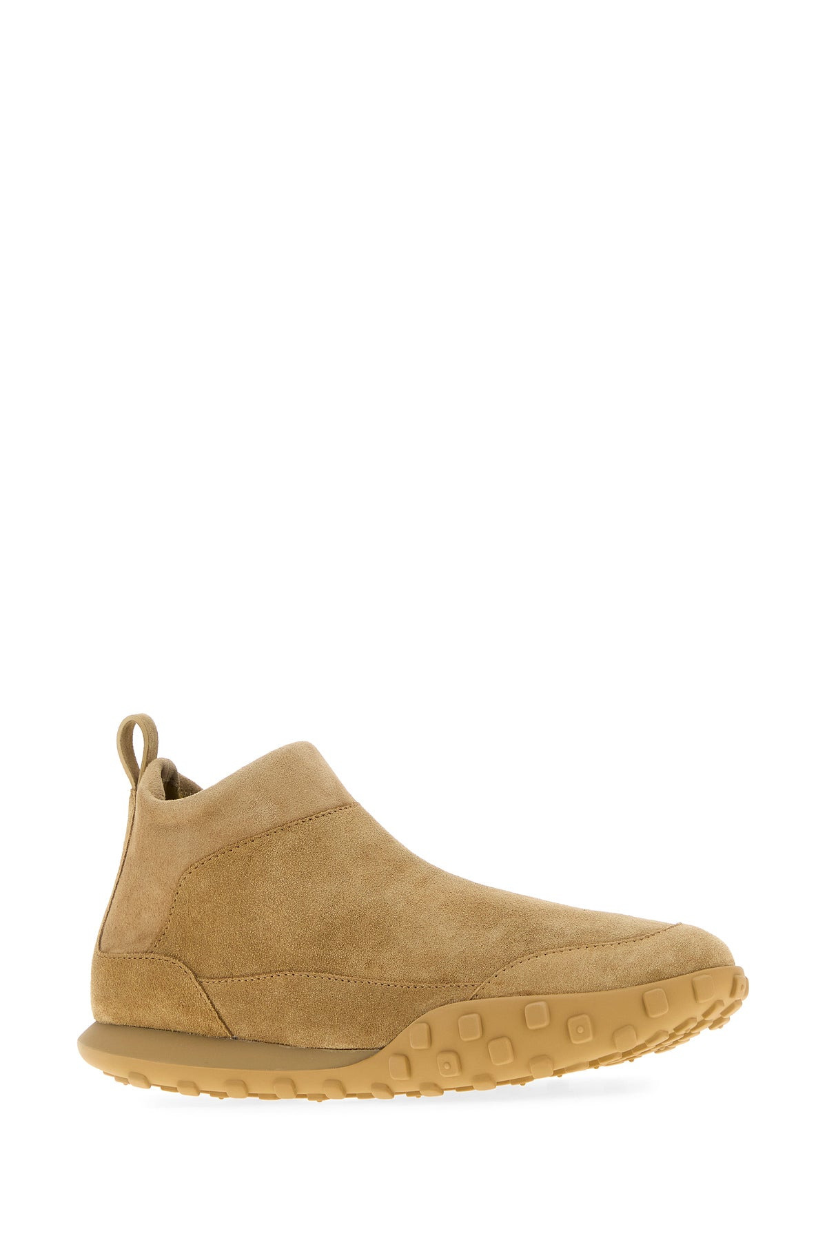 Camel suede Moon slip ons - 2