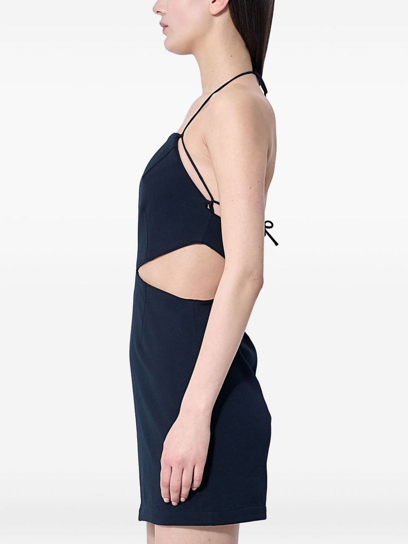 cut-out square-neck mini cocktail dress 3