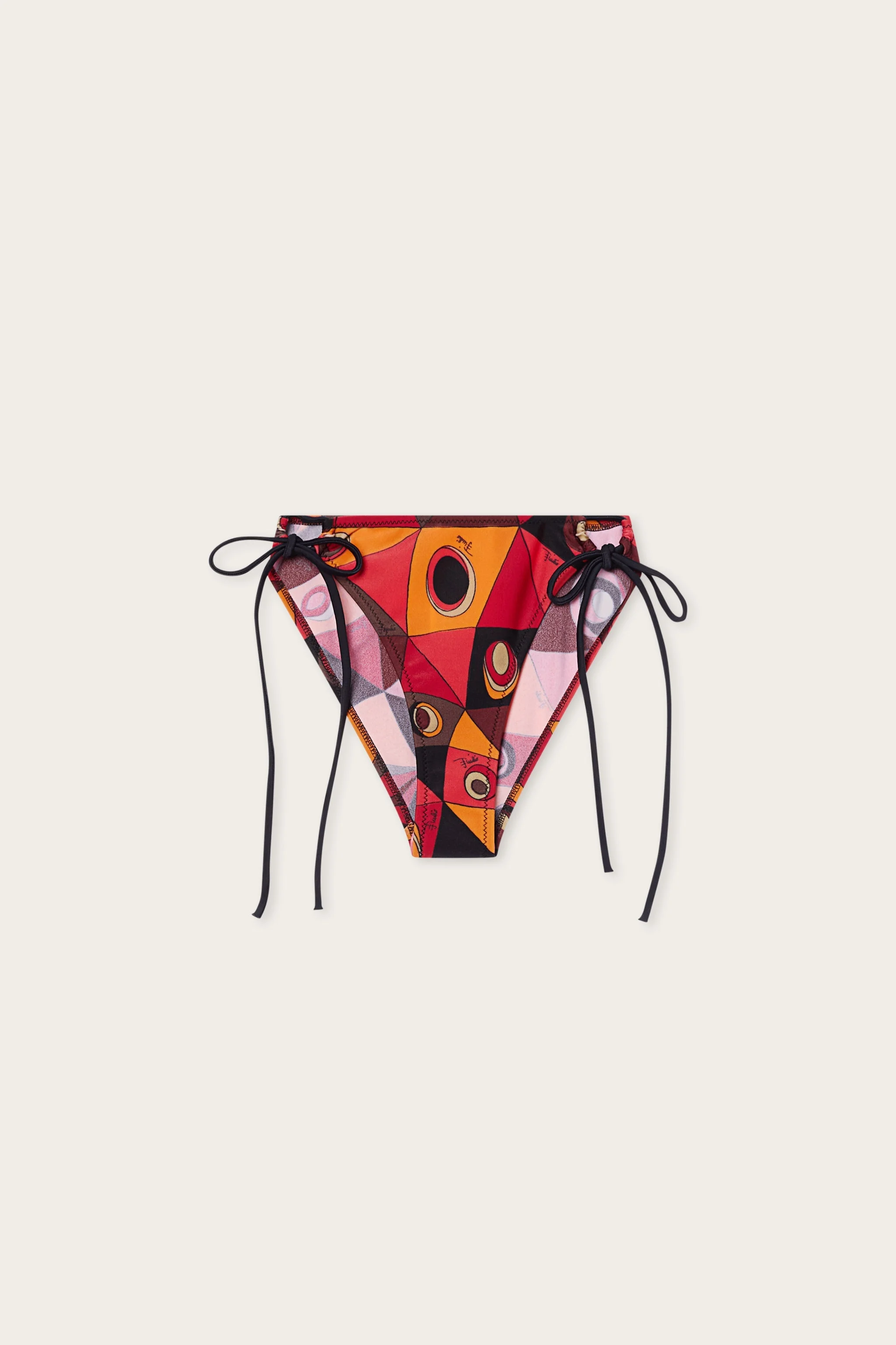 OCCHI PRINT ADJUSTABLE BIKINI BOTTOM - 1