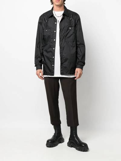 Rick Owens DRKSHDW long sleeve lightweight jacket outlook