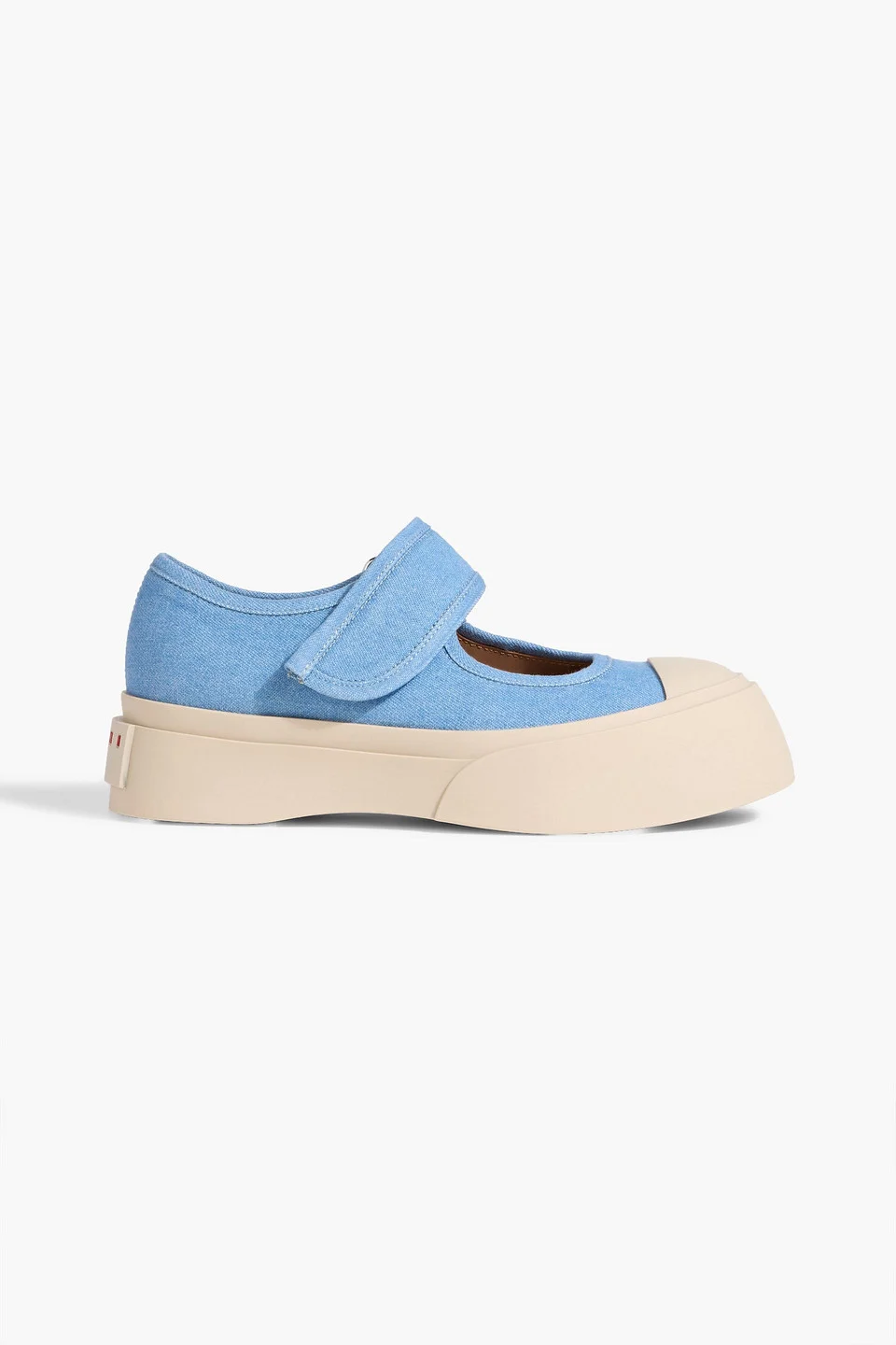 Pablo denim platform sneakers - 1