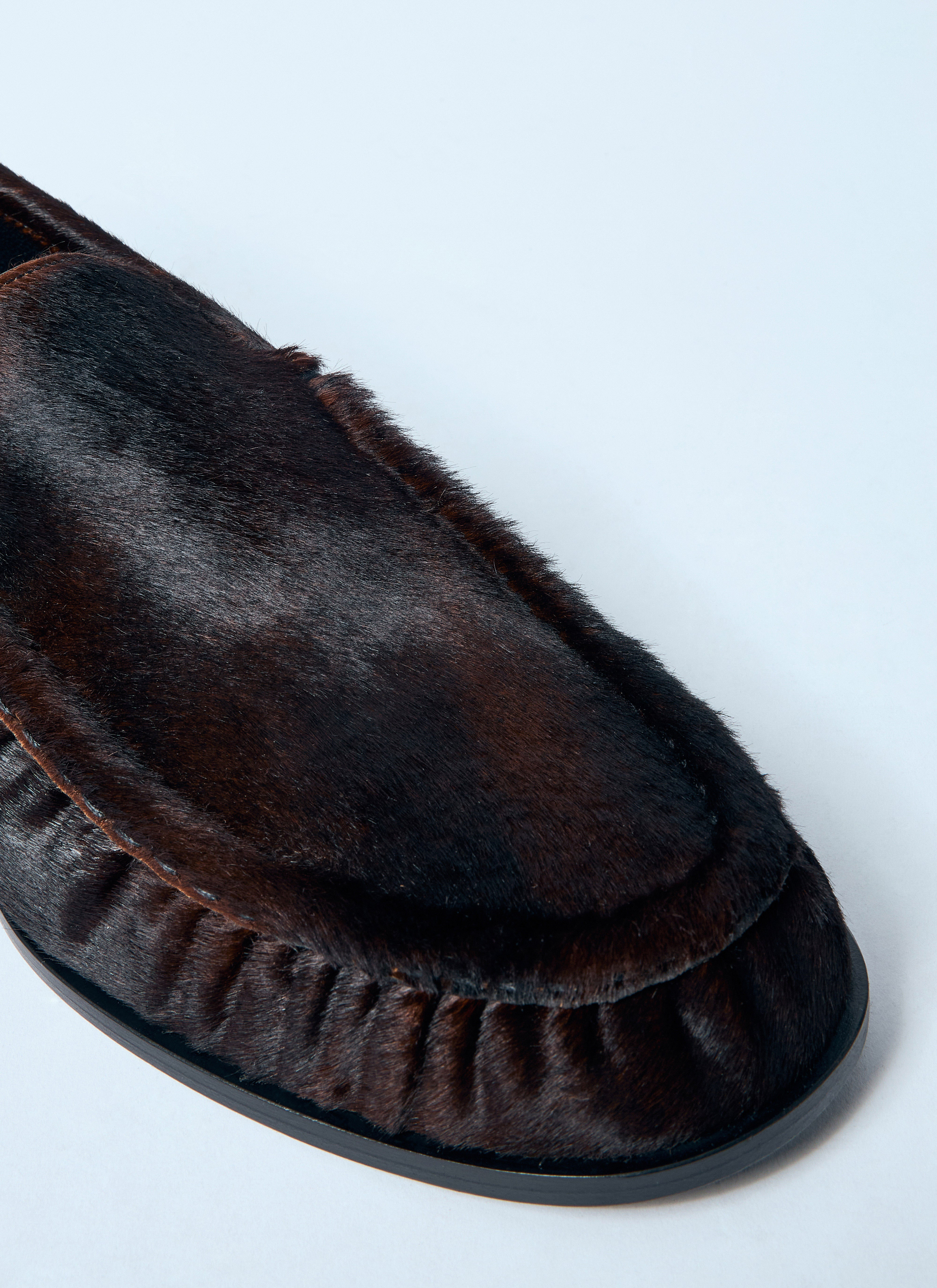 Dries Van Noten Women Calf Hair Loafers - 3