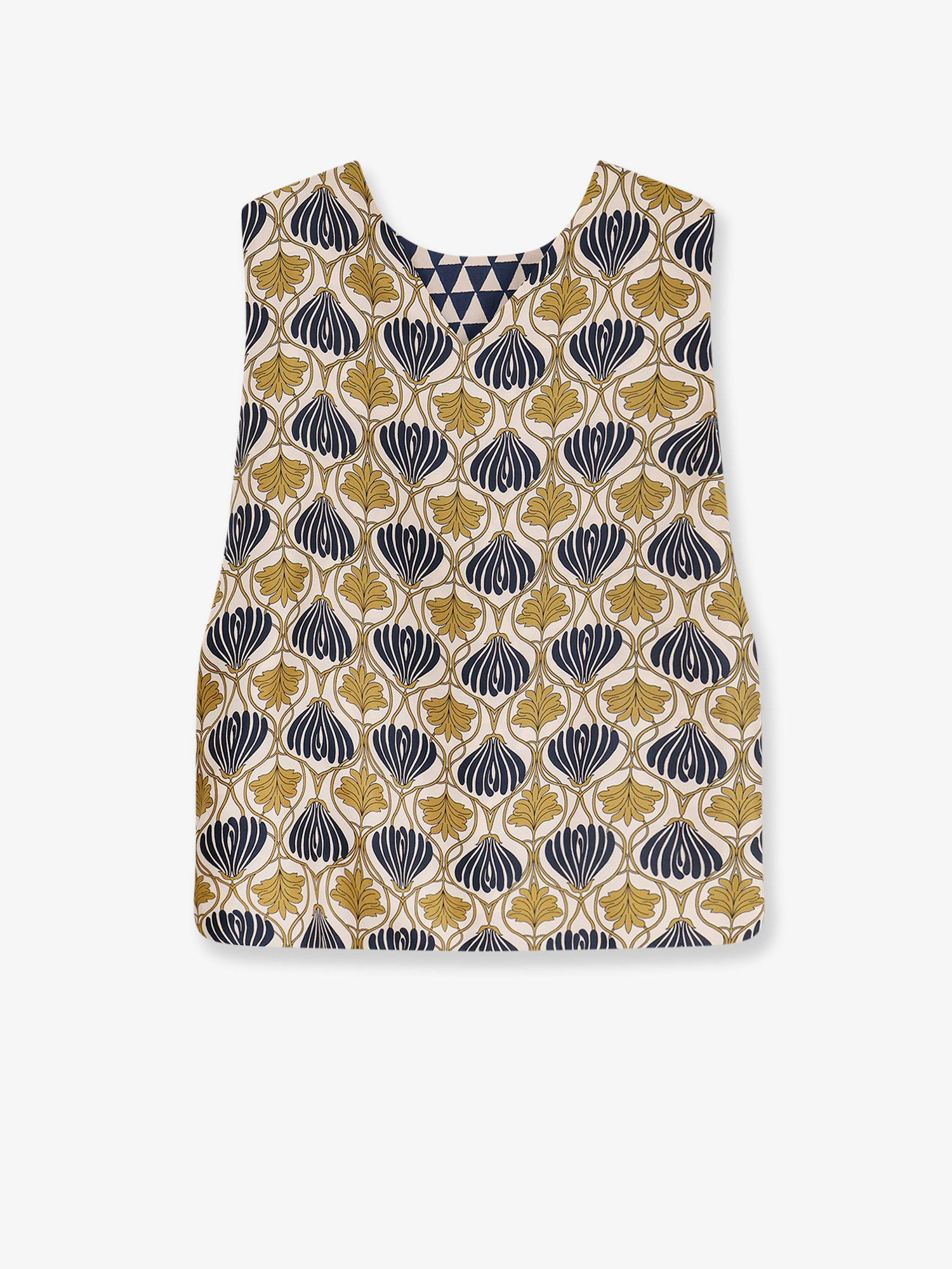 Time Silk Reversible Top - 2