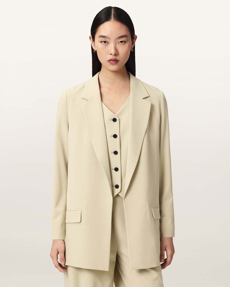 ALLSAINTS ALEIDA LIGHTWEIGHT TRI BLAZER outlook