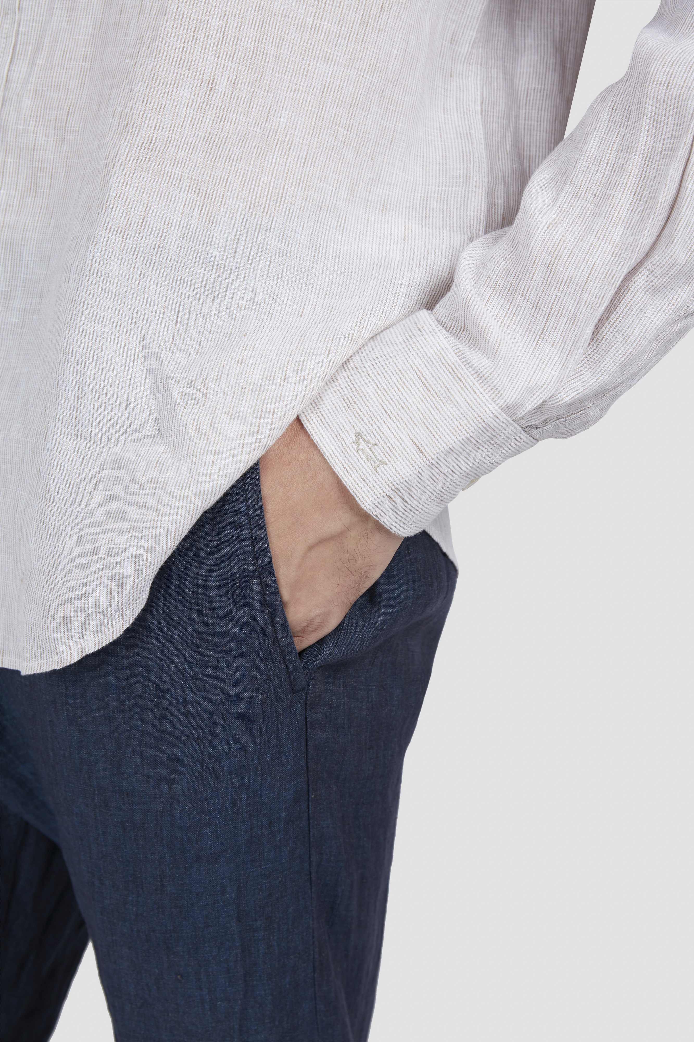LINEN SEERSUCKER SHIRT - 6