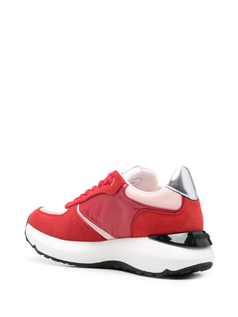 logo-embossed sneakers - 3