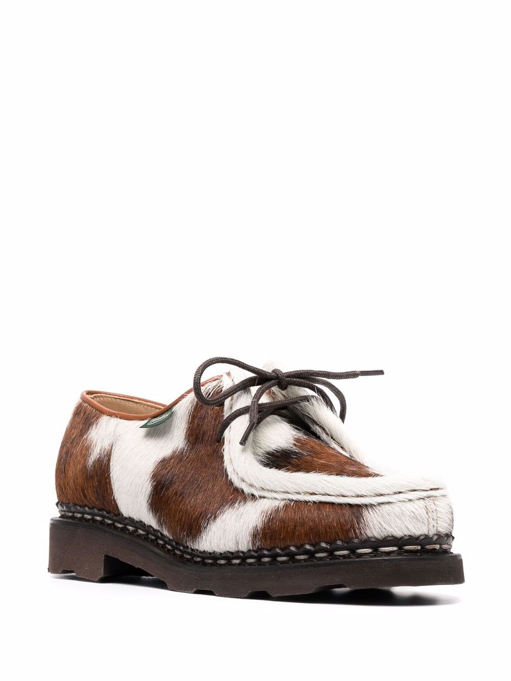 Michael calf hair lace-up shoes - 2