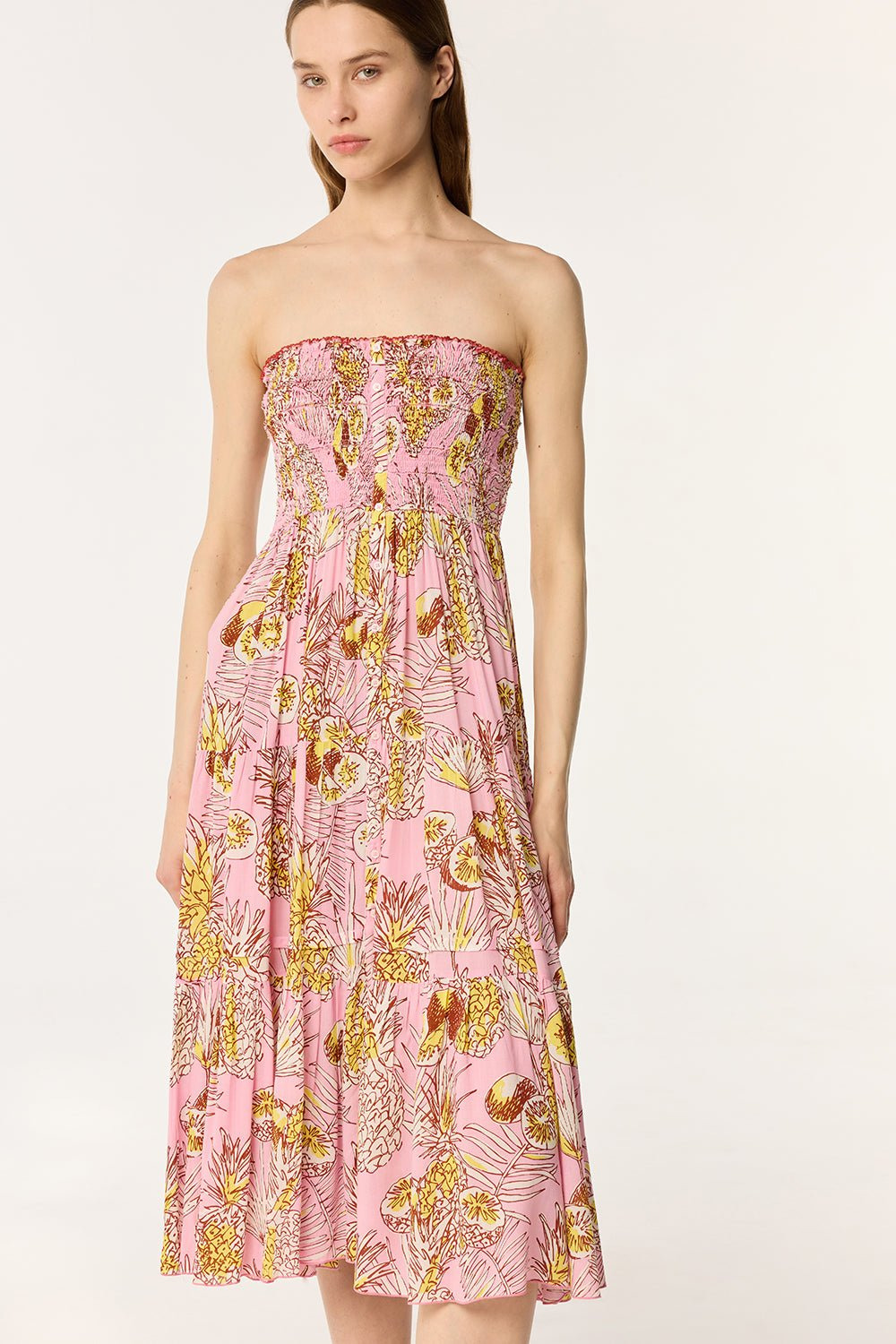 Long Dress Triny - Pink Karibia - 2