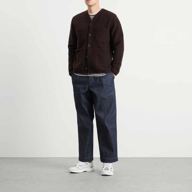 Universal Works Universal Works Wool Fleece Cardigan outlook